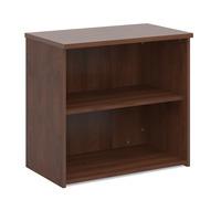 deluxe bookcase 1 shelf walnut