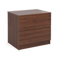 deluxe side filer walnut