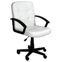 Delph Faux Leather Executive Chair White