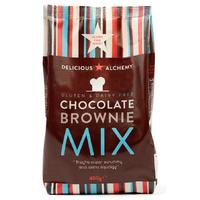 delicious alchemy gluten free chocolate brownie mix 400g