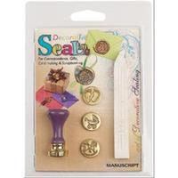 Decorative Sealing Set W/Pearl Wax-Foot Pram and Rocking Horse Coins 236170