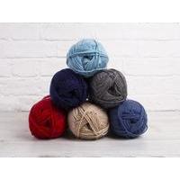 deramores studio dk baby boy colour pack with a choice of free pattern