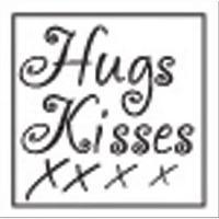 Decorative Resin Seal W/Wax Stick-Hugs and Kisses W/Purple Wax 236165