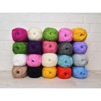 deramores studio collection six knitted toys colour pack