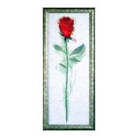 Design Works Counted Cross Stitch Kit Red Rose