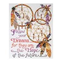 Design Works Counted Cross Stitch Kit Dream catcher's