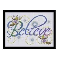 Design Works Counted Cross Stitch Kit Believe