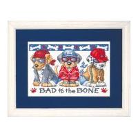Design Works Counted Cross Stitch Kit Bad To The Bone