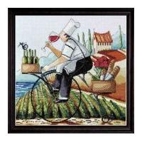 Design Works Counted Cross Stitch Kit Fine Wine