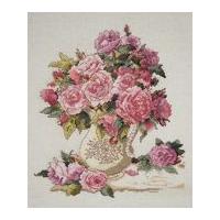 Design Works Counted Cross Stitch Kit China Roses