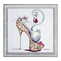 Design Works Counted Cross Stitch Kit Fashionista Cat