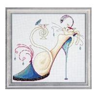 design works counted cross stitch kit martini cat