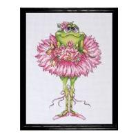 Design Works Counted Cross Stitch Kit Frog Bouquet