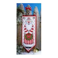 Design Works Counted Cross Stitch Kit Santa?s Banner