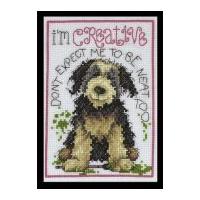 Design Works Counted Cross Stitch Kit Creative Dog