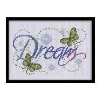 design works counted cross stitch kit dream