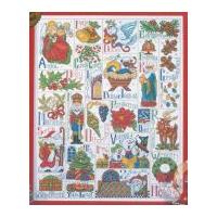 Design Works Counted Cross Stitch Kit Christmas ABC Sampler