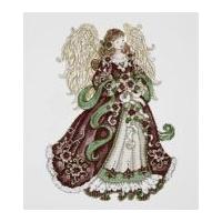 design works counted cross stitch kit angel of joy picture