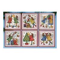 Design Works Counted Cross Stitch Kit Decorating Angels CCS Ornaments
