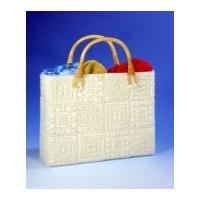 Design Works Plastic Canvas Kit Aran Plastic Canvas Tote Bag