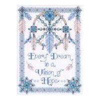 Design Works Counted Cross Stitch Kit Vision Of Hope