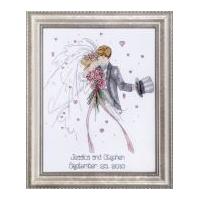 Design Works Counted Cross Stitch Kit Wedding Couple