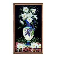 Design Works Counted Cross Stitch Kit Daisies in Vase