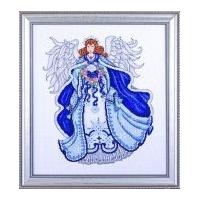 design works counted cross stitch kit angel of snow