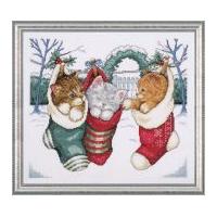 Design Works Counted Cross Stitch Kit Cozy Kittens