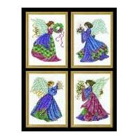 Design Works Counted Cross Stitch Kit 4 Christmas Angels
