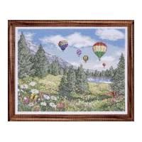 Design Works Counted Cross Stitch Kit Balloon Sky