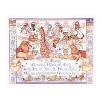 Design Works Counted Cross Stitch Kit In The Beginning