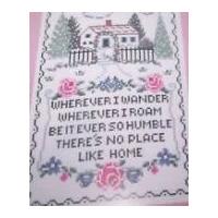 Design Works Counted Cross Stitch Kit No Place Like Home