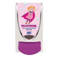 DEB SoaperGirl Childrens 1L Soap Dispenser SGIRL1LDS