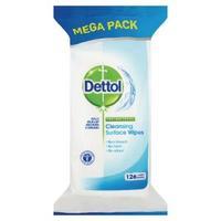Dettol Antibacterial Surface Cleanser Wipes Pack of 126 3011051