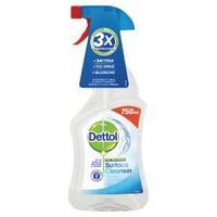 dettol anti bacterial surface cleanser spray 750ml 3003911