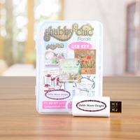 debbi moore shabby chic florals usb key 399809