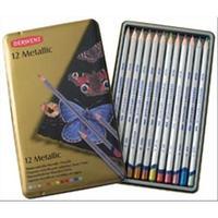 derwent metallic 12 pencil tin 233984