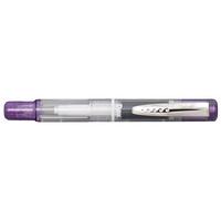 Dex by Kingsley Lilac Compact Clear Fountain Pen