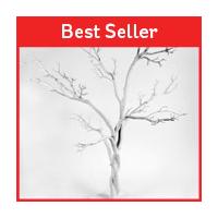 Decorative White Twig Tree 104cm