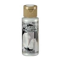 DecoArt Dazzling Metallics White Pearl Elegant Finish Paint 59 ml