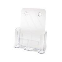 deflecto a4 clear literature holder 77001