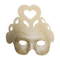 Decopatch Mache Heart Mask 7 x 19.5 x 18.5 cm