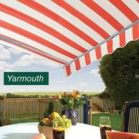 Deluxe Easy-fit Awning Design - Shaftesbury ; Size - 2.5m X 2m