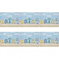 Denby Seaside Set of 6 Placemats & Coasters, Seaside, Set of 6 Placemats
