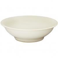 denby linen medium shallow bowl