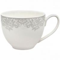 Denby Monsoon Filigree Silver Tea Cup