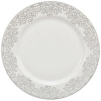 Denby Monsoon Filigree Silver Salad Plate