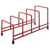 Delfinware Plate Storage Rack Red