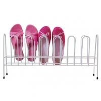 Delfinware 7 Pair Shoe Rack in White